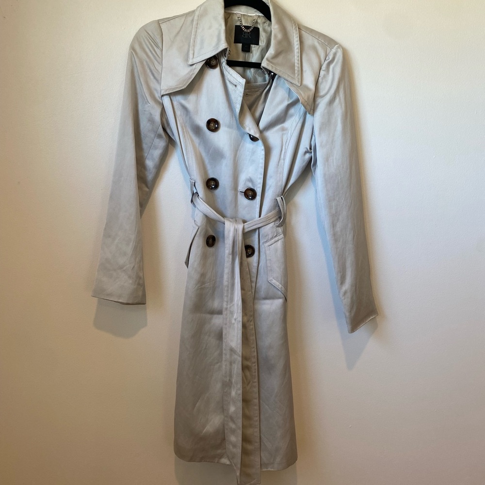 Banana Republic silver coat